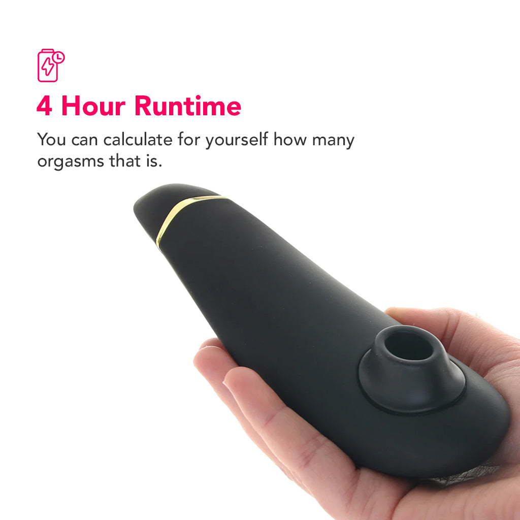 Womanizer Premium 2 masajeador de aire en negro